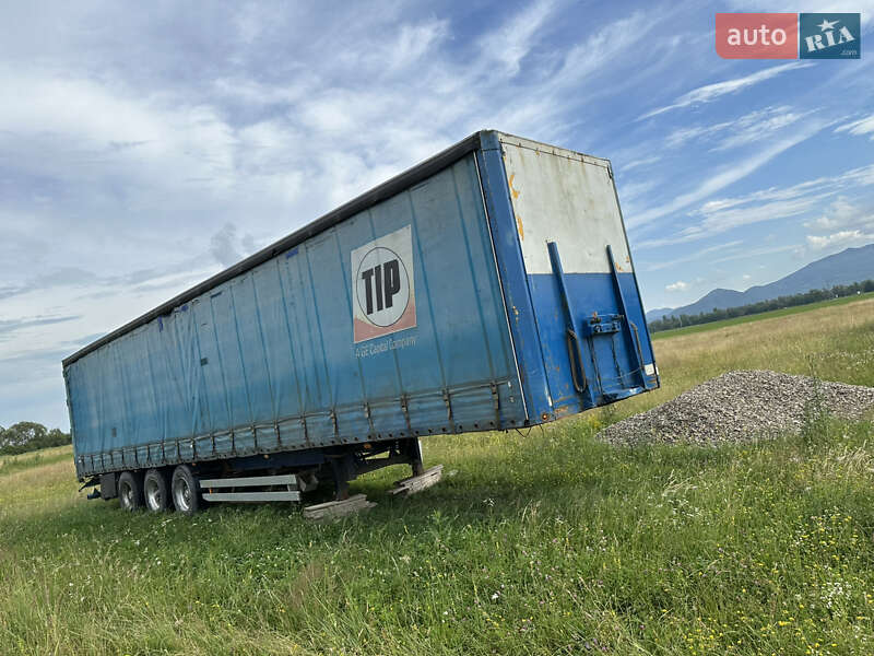 Тентованный борт (штора) - полуприцеп Van Hool 3B0040 1997 в Хусте