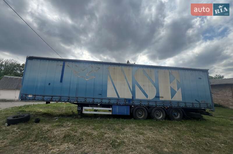 Тентованный борт (штора) - полуприцеп Van Hool 3B0053 1997 в 