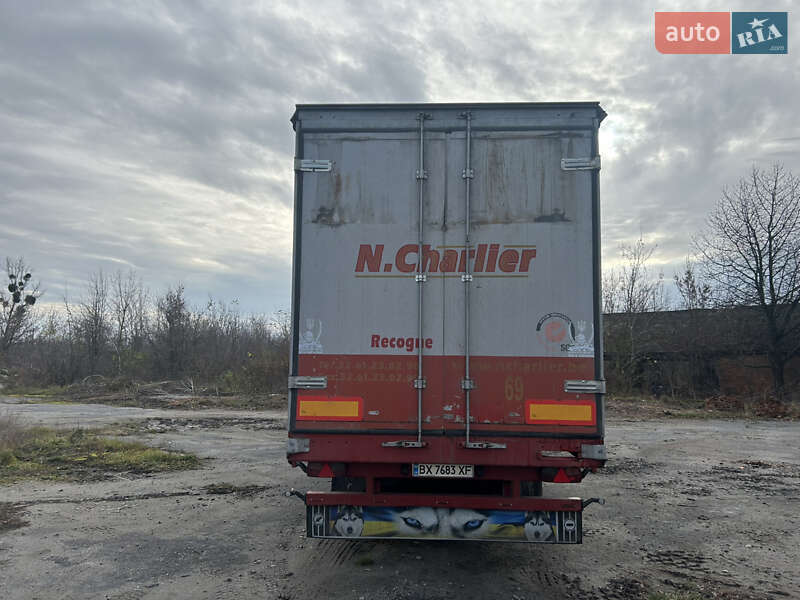 Тентованный борт (штора) - полуприцеп Van Hool 3B0053 2003 в Полонном