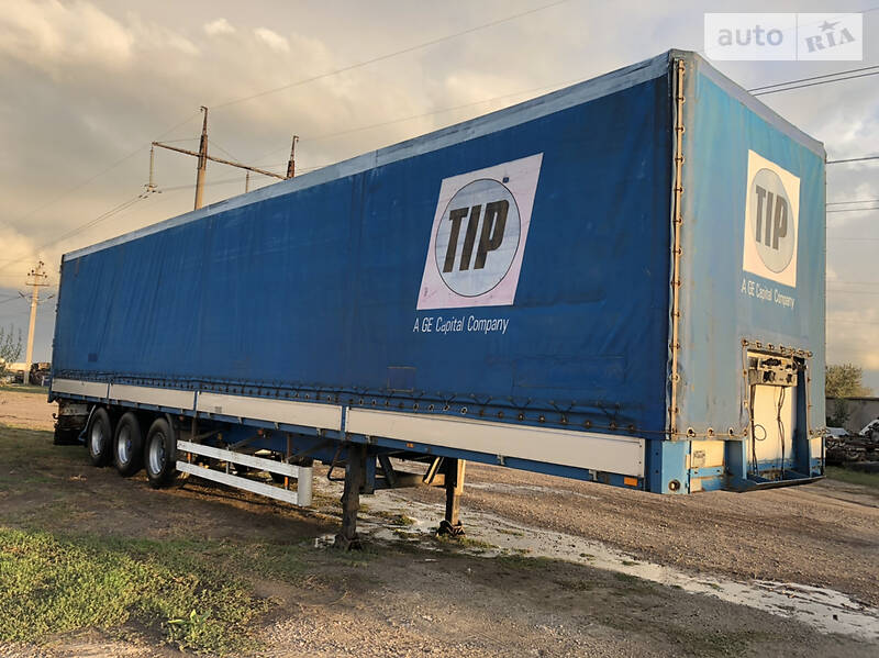 Тентованный борт (штора) - полуприцеп Van Hool 3B2007 1997 в Одессе
