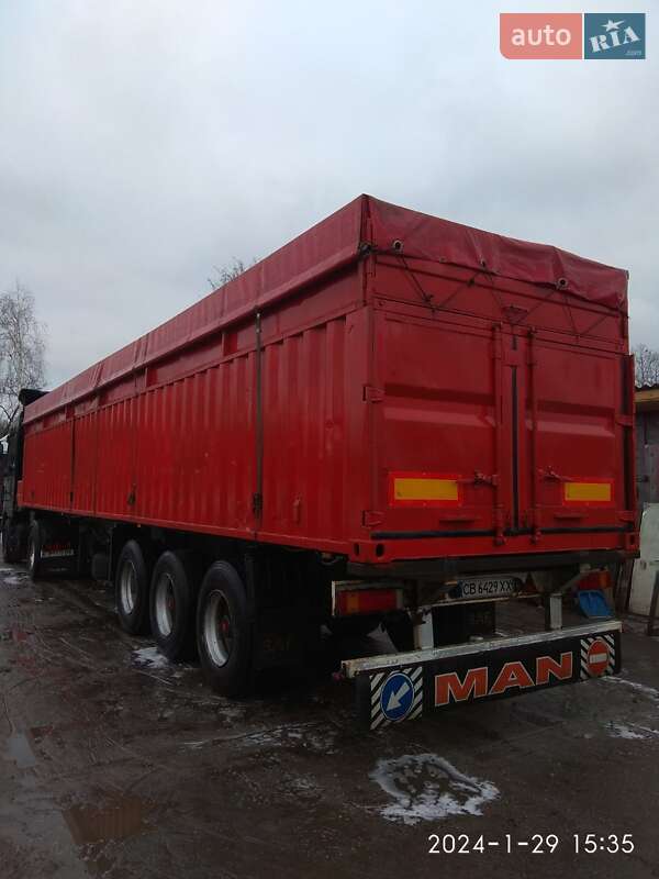 Зерновоз - напівпричіп Van Hool 3B2010 1997 в Прилуках