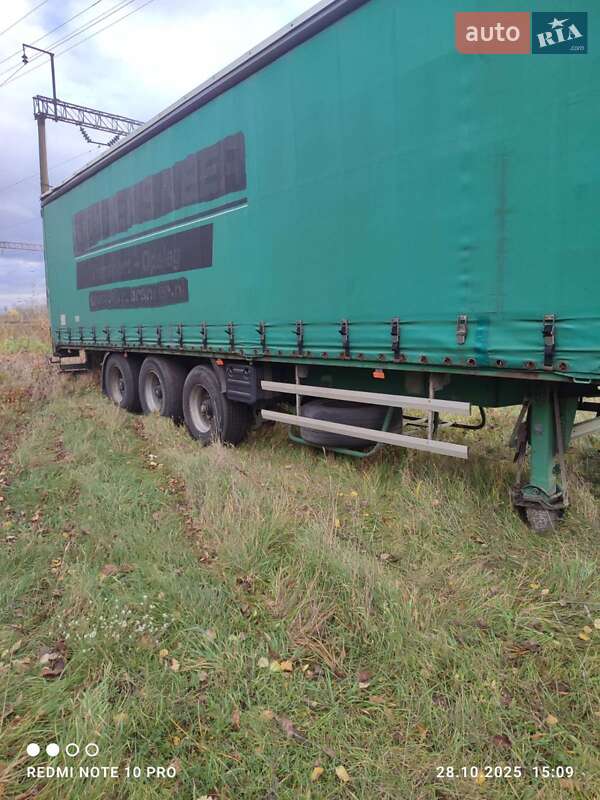 Тентованный борт (штора) - полуприцеп Van Hool 3B2010 2000 в Львове