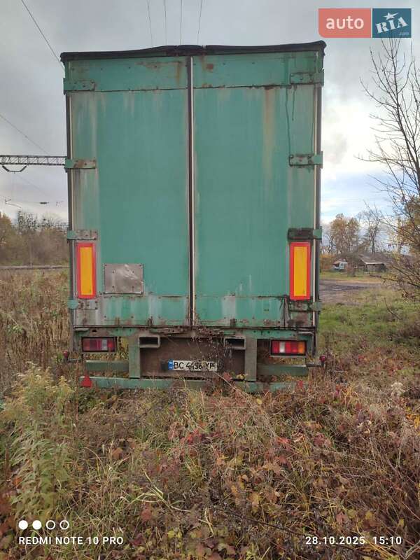 Тентованный борт (штора) - полуприцеп Van Hool 3B2010 2000 в Львове