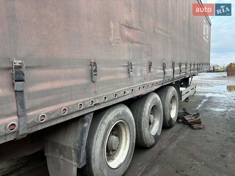 Тентованный борт (штора) - полуприцеп Van Hool 3B2011 1999 в Львове