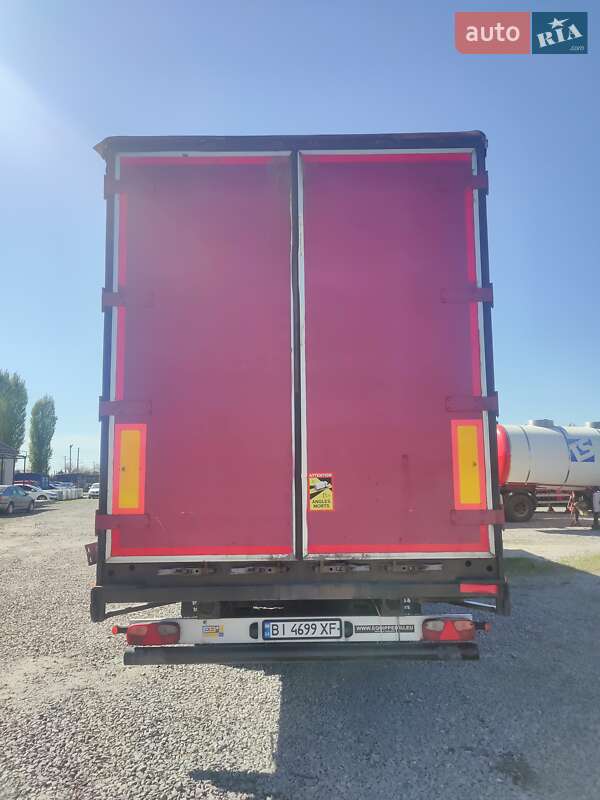 Тентований борт (штора) - напівпричіп Van Hool 3B2014 2010 в Кременчуці