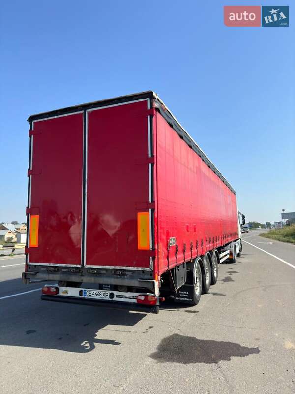 Тентованный борт (штора) - полуприцеп Van Hool 3B2014 2010 в Черновцах