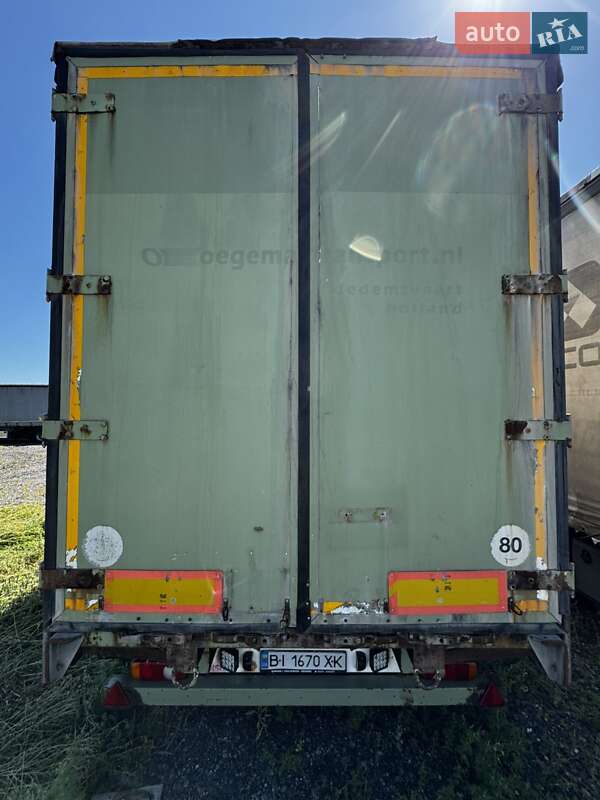 Тентованный борт (штора) - полуприцеп Van Hool 3B2014 2002 в Полтаве фото 3 Тентованный борт (штора) - полуприцеп Van Hool 3B2014 2002 в Полтаве