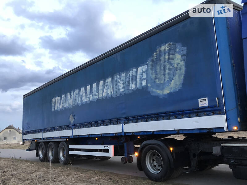 Тентованный борт (штора) - полуприцеп Van Hool 3В0064 2004 в Жидачове