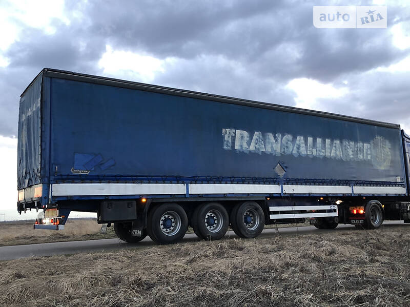 Тентованный борт (штора) - полуприцеп Van Hool 3В0064 2004 в Жидачове