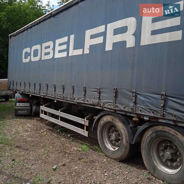 Тентований борт (штора) - напівпричіп Van Hool 96-3049 1997 в Жовтих Водах