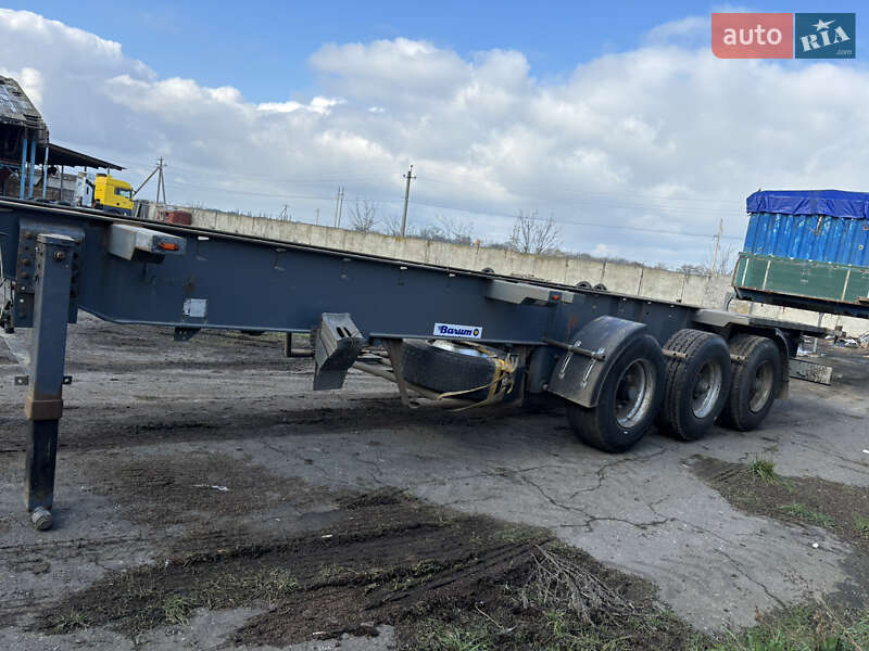Контейнеровоз полуприцеп Van Hool FS 1990 в 