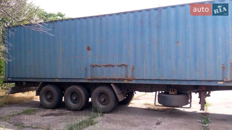 Контейнеровоз полуприцеп Van Hool S308 1991 в 