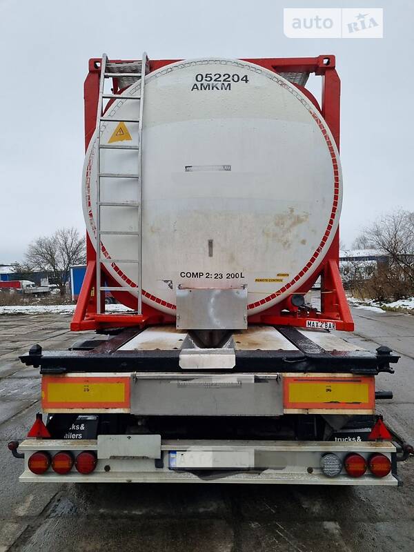 Контейнеровоз полуприцеп Van Hool Tank Container 2000 в Броварах фото Контейнеровоз полуприцеп Van Hool Tank Container 2000 в Броварах