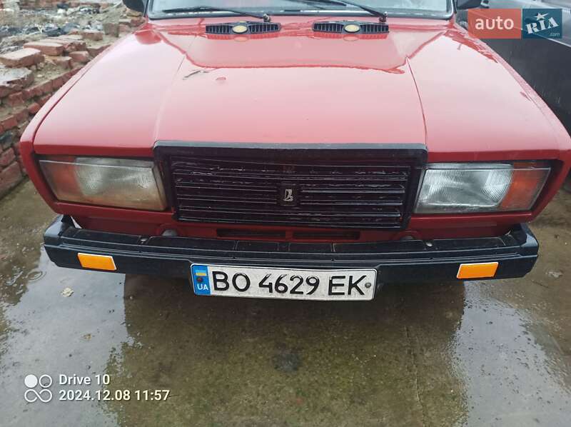 Седан ВАЗ / Lada 2107 1985 в Монастыриске