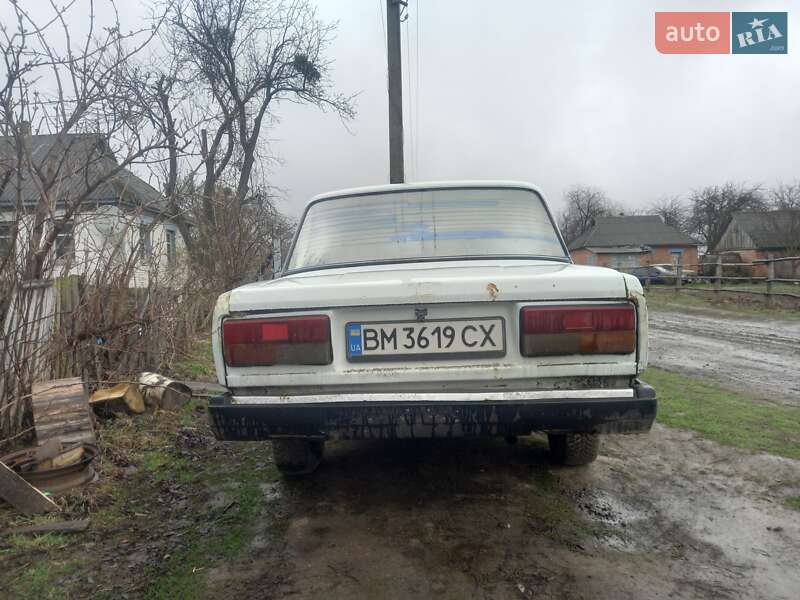Седан ВАЗ / Lada 2107 1988 в Ромнах фото 5 Седан ВАЗ / Lada 2107 1988 в Ромнах