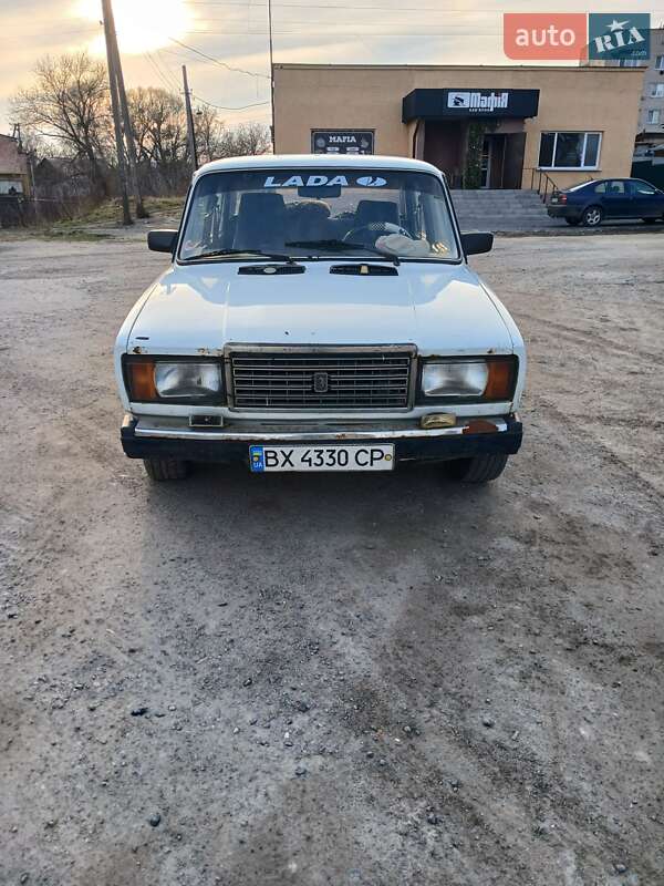 Седан ВАЗ 2107 1986 в 