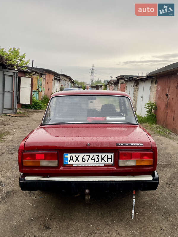 Седан ВАЗ / Lada 2107 1987 в Харькове фото 5 Седан ВАЗ / Lada 2107 1987 в Харькове