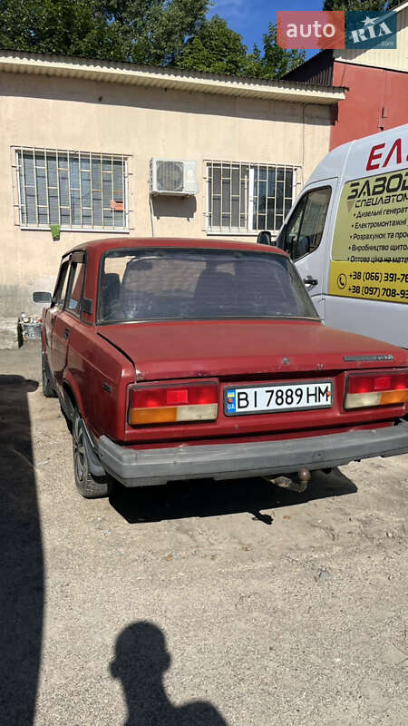 Седан ВАЗ / Lada 2107 1989 в Полтаве