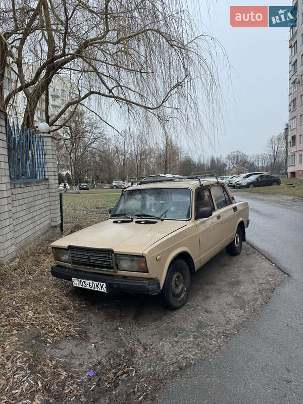 Седан ВАЗ / Lada 2107 1984 в Борисполі фото 4 Седан ВАЗ / Lada 2107 1984 в Борисполі