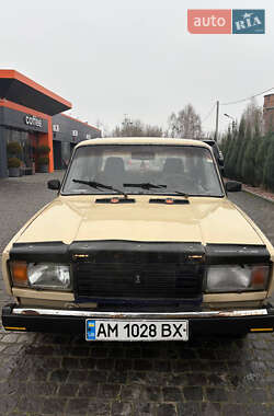 Седан ВАЗ 2107 1986 в Коростышеве