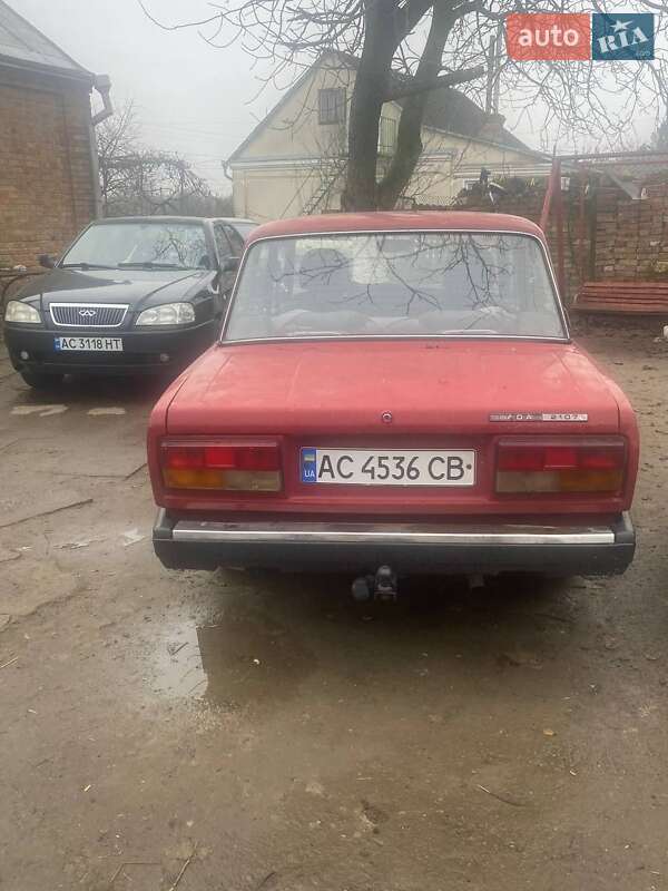 Седан ВАЗ / Lada 2107 1989 в Луцке фото 2 Седан ВАЗ / Lada 2107 1989 в Луцке