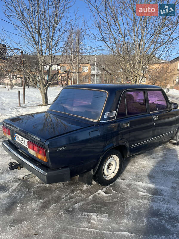 Седан ВАЗ / Lada 2107 1984 в Попельне фото 4 Седан ВАЗ / Lada 2107 1984 в Попельне