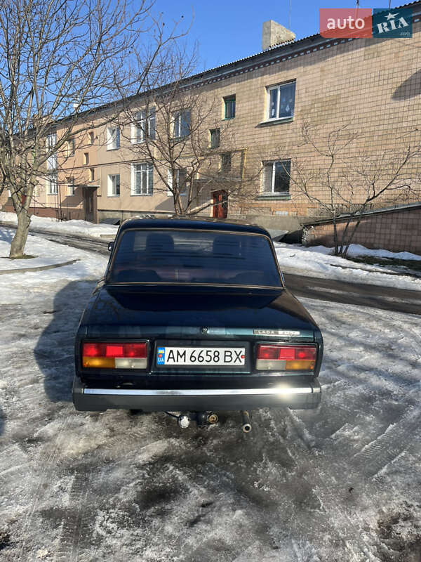 Седан ВАЗ / Lada 2107 1984 в Попельне фото 6 Седан ВАЗ / Lada 2107 1984 в Попельне
