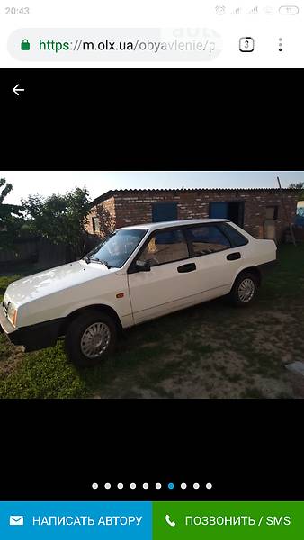 Седан ВАЗ / Lada 21099 1994 в Полтаве
