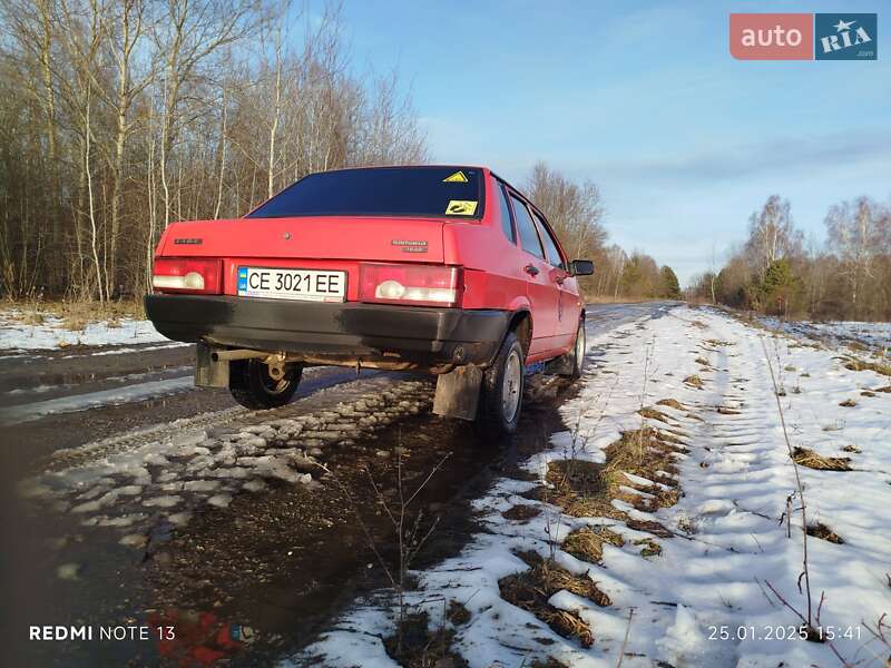 Седан ВАЗ / Lada 21099 1994 в Белополье фото 6 Седан ВАЗ / Lada 21099 1994 в Белополье