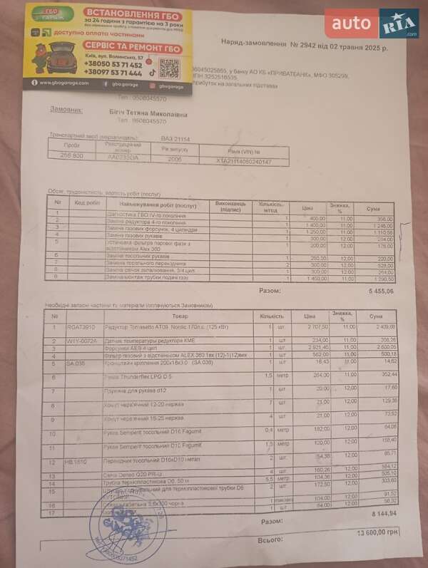 Универсал ВАЗ / Lada 2111 2006 в Киеве