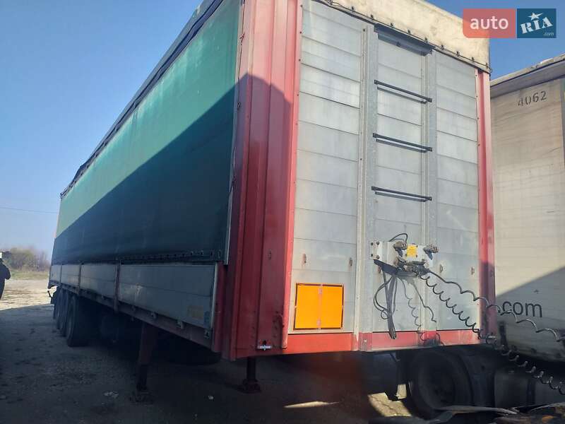 Тентованный борт (штора) - прицеп Viberti 22R10 2003 в Кельменцах