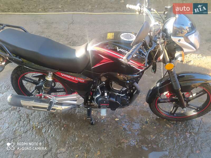 Мотоцикл Без обтекателей (Naked bike) Viper V 200 2022 в Болграде фото 3 Мотоцикл Без обтекателей (Naked bike) Viper V 200 2022 в Болграде