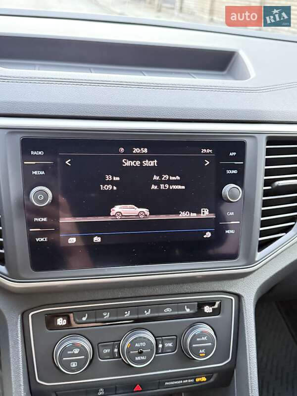 Внедорожник / Кроссовер Volkswagen Atlas 2020 в Киеве фото 19 Внедорожник / Кроссовер Volkswagen Atlas 2020 в Киеве