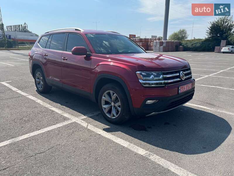 Позашляховик / Кросовер Volkswagen Atlas 2019 в Києві