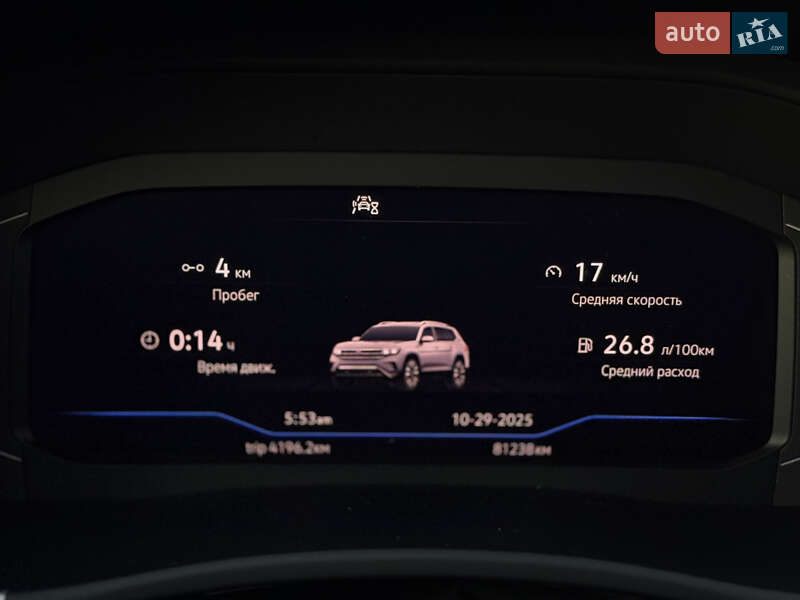 Внедорожник / Кроссовер Volkswagen Atlas 2020 в Одессе фото 21 Внедорожник / Кроссовер Volkswagen Atlas 2020 в Одессе