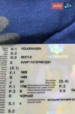 Хетчбек Volkswagen Beetle 2014 в 
