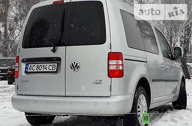 Грузопассажирский фургон Volkswagen Caddy 2014 в Луцке