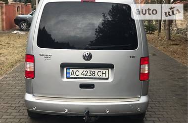 Грузопассажирский фургон Volkswagen Caddy 2009 в Луцке