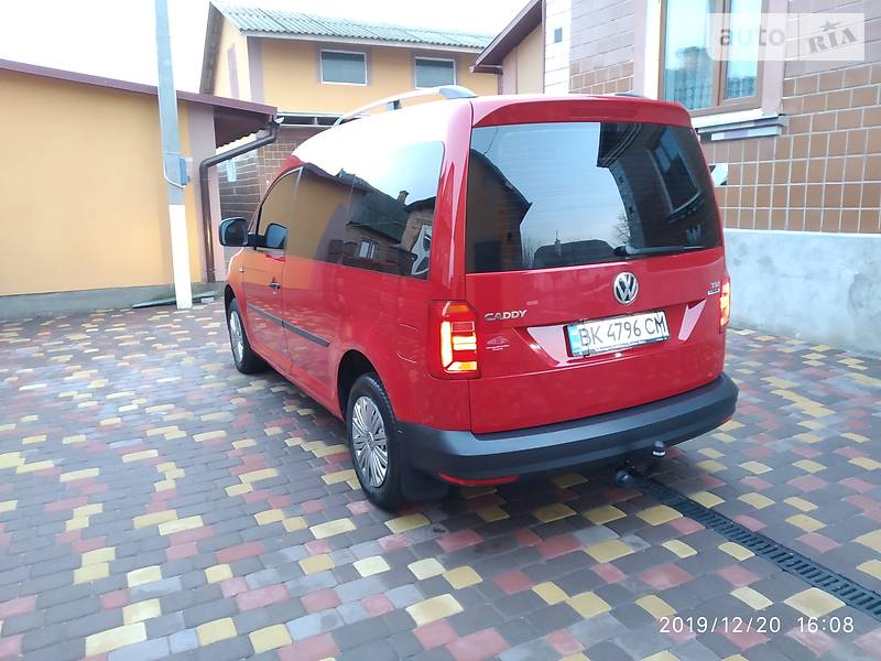 Грузопассажирский фургон Volkswagen Caddy 2016 в Дубно