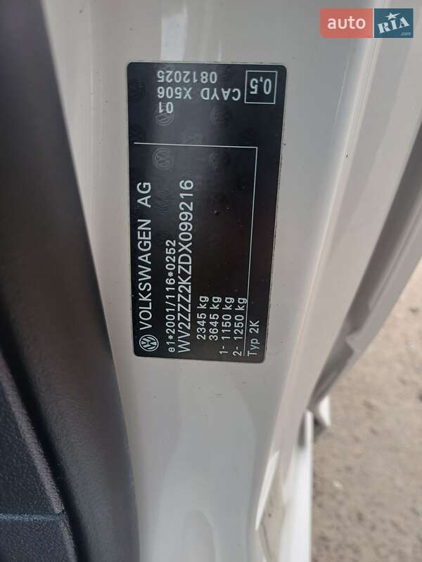 Мінівен Volkswagen Caddy 2013 в Ковелі фото 28 Мінівен Volkswagen Caddy 2013 в Ковелі