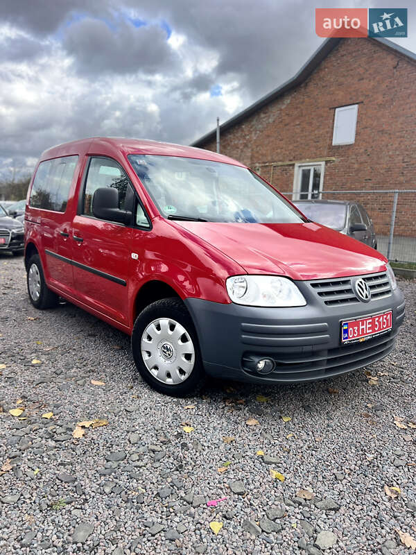 Минивэн Volkswagen Caddy 2009 в Львове фото 2 Минивэн Volkswagen Caddy 2009 в Львове