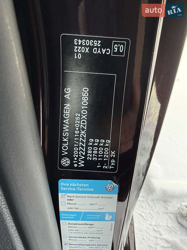 Минивэн Volkswagen Caddy 2012 в Бучаче