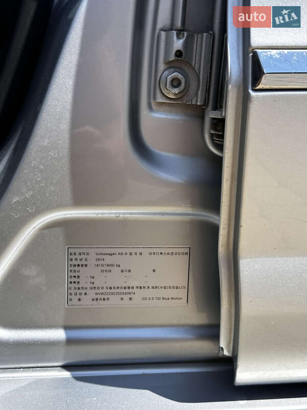 Купе Volkswagen CC / Passat CC 2014 в Виннице