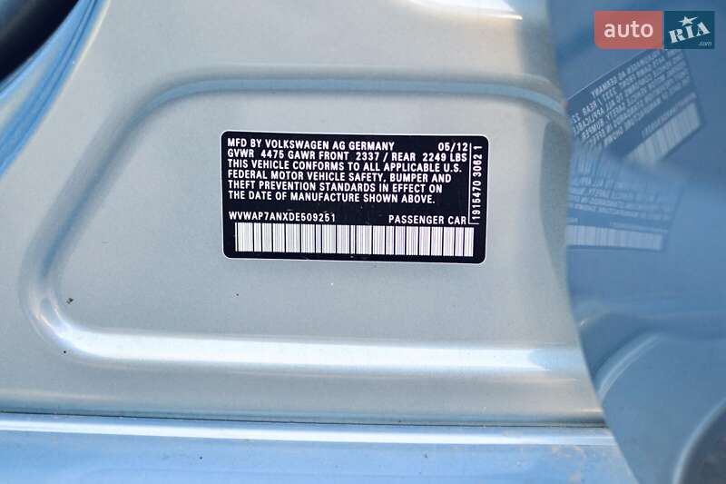 Купе Volkswagen CC / Passat CC 2012 в Зміїві фото 22 Купе Volkswagen CC / Passat CC 2012 в Зміїві