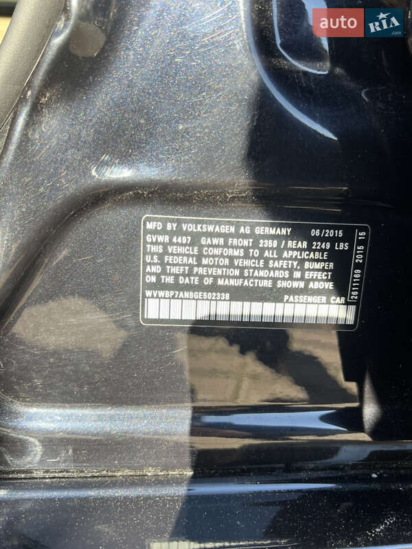 Купе Volkswagen CC / Passat CC 2015 в Львове