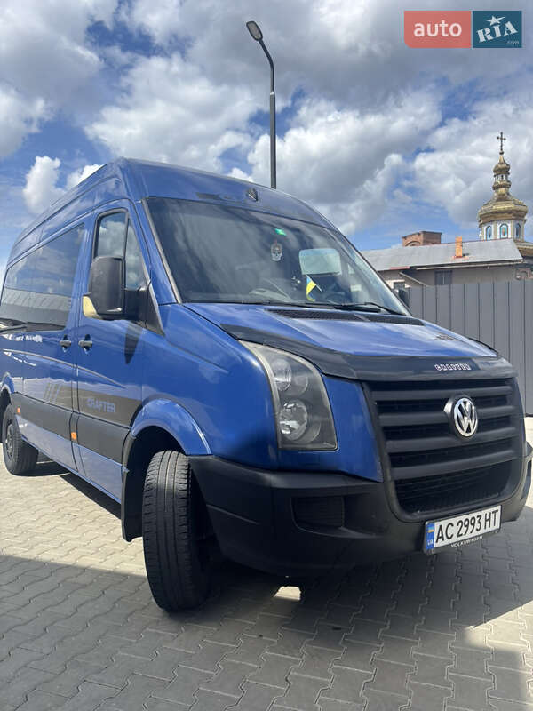 Грузопассажирский фургон Volkswagen Crafter 2009 в Луцке