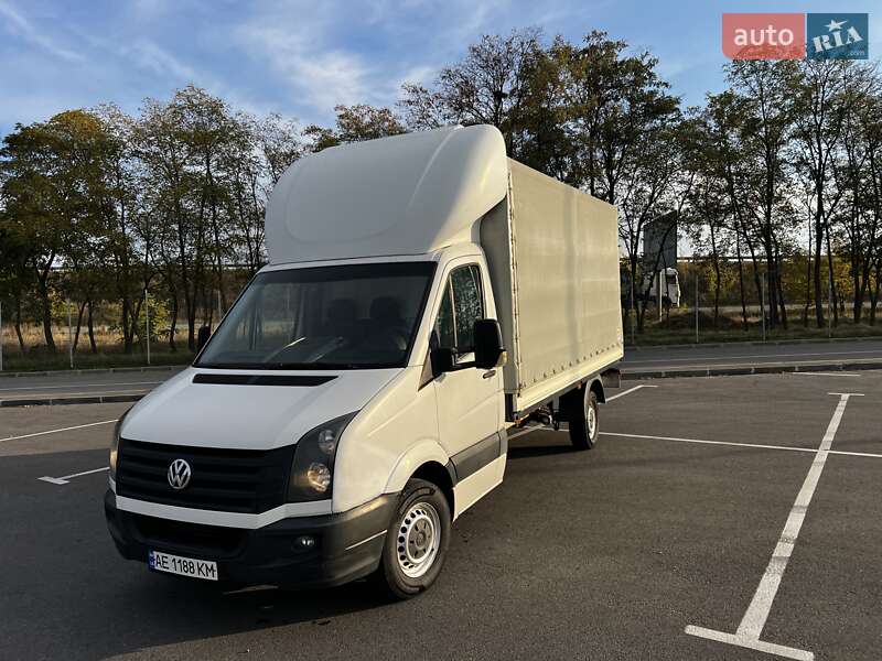Тентований Volkswagen Crafter 2016 в Дніпрі фото Тентований Volkswagen Crafter 2016 в Дніпрі