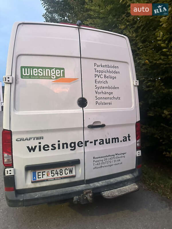 Вантажний фургон Volkswagen Crafter 2019 в Виноградові фото 2 Вантажний фургон Volkswagen Crafter 2019 в Виноградові