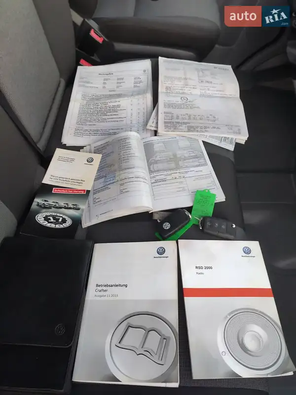 Грузовой фургон Volkswagen Crafter 2016 в Ровно документ 3 фото Грузовой фургон Volkswagen Crafter 2016 в Ровно документ