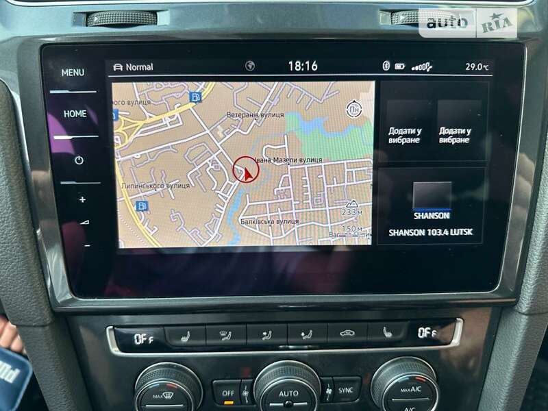 Хетчбек Volkswagen e-Golf 2017 в Луцьку